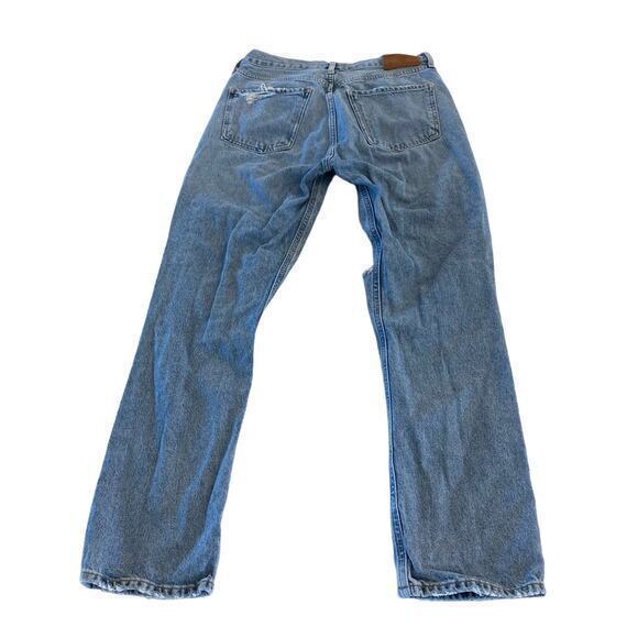 Citizens of Humanity Charlotte High-Rise Straight-Leg Jeans Distressed‎ Size 27 - Picture 4 of 12